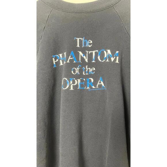 VINTAGE 1986 PHANTOM OF THE OPERA CREWNECK - Picture 4 of 8